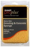 Armaly ProPlus 603 Grouting and Concrete Sponge, 7-1/2 in L, 5-1/4 in W, 2-1/4 in Thick, Polyester