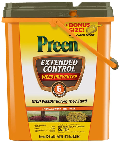 Preen 24-64095 Weed Control and Preventer, 13.75 lb