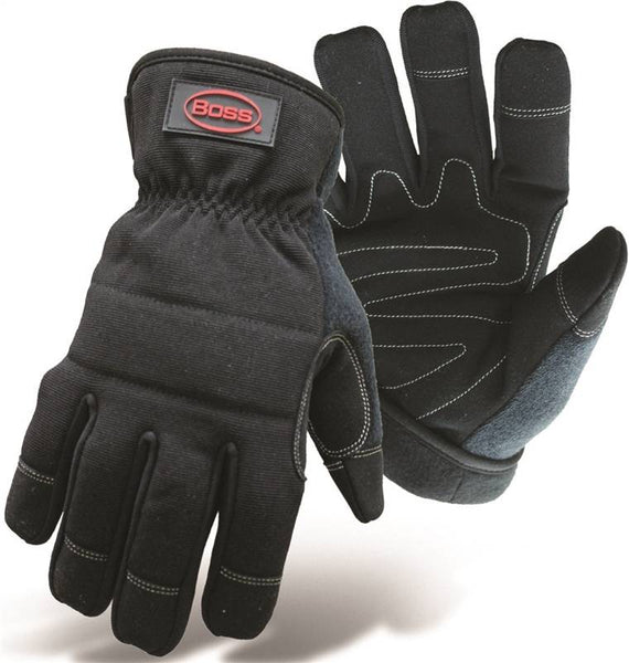 Glove Black Utility Padded Xlg