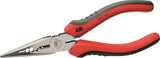 GB GS-385 Plier, 6-3/4 in OAL, 1-1/2 in Cutting Capacity, Red Handle, Cushioned Handle, 1/4 in W Tip