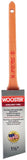 WOOSTER 4181-1 1/2 Paint Brush, 1-1/2 in W, 2-3/16 in L Bristle, Nylon/Polyester Bristle, Sash Handle