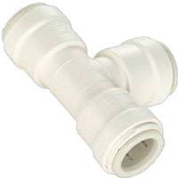 WATTS 3523-08 Union Pipe Tee, 3/8 in, Sweat Push-Fit, Plastic, White, 100 psi Pressure