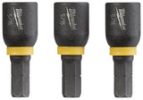 Milwaukee 49-66-4513 Insert Nut Driver, 5/16 in Drive, 1-1/2 in L, 1/4 in L Shank, Hex Shank