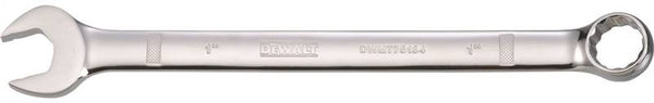 DeWALT DWMT75184OSP Combination Wrench, SAE, 1 in Head, 13-1/2 in L, 12-Point, Chrome, Comfort-Grip Handle