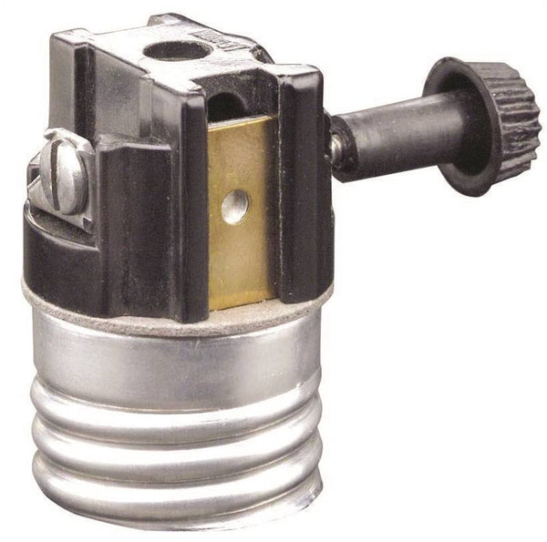 Leviton 10083-M Lamp Holder, 250 V, 250 W, Phenolic Housing Material
