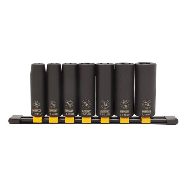 DeWALT DWMT74448OSP Socket Set, Specifications: 1/2 in Drive Size