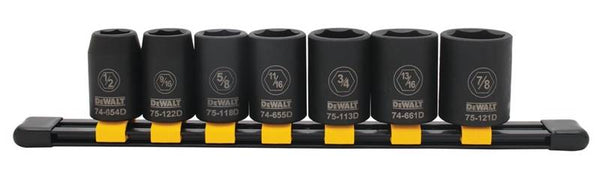 DeWALT DWMT74452OSP Socket Set, Specifications: 1/2 in Drive Size