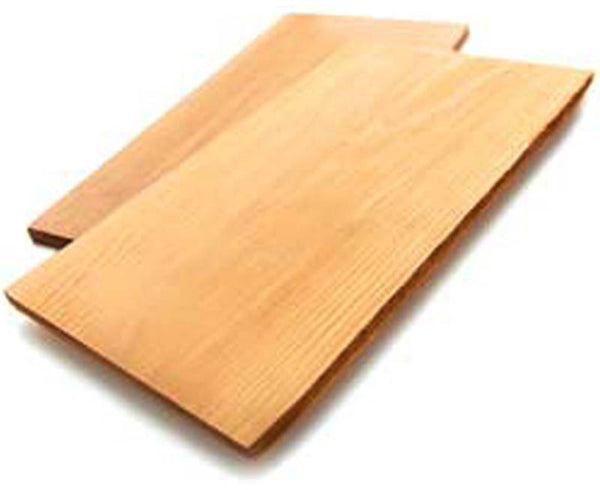GrillPro 00281 Cedar Grilling Planks, 5-1/4 in W, 0.3125 in D, Natural Cedar, Red