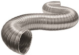 Lambro 302UL Semi-Rigid Transition Duct, 4 in, 8 ft L, Aluminum