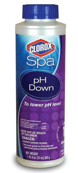 Clorox 10022CSP pH Down, Granular, Off-White, 22 oz