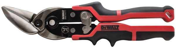 DeWALT DWHT14677 Aviation Snip, 10 in OAL, 2 in L Cut, Left Cut, Chrome Vanadium Steel Blade, Cushion-Grip Handle