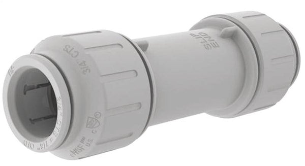 John Guest 1/2SCP Connector, 1/2 in, CTS x Slip, PEX, 160 psi Pressure