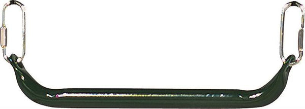 PLAYSTAR PS 7538 Trapeze Bar, Steel, Green, Rubber-Coated