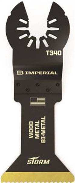 IMPERIAL BLADES IBOAT340-25 Oscillating Blade, One-Size, 18 TPI, Bi-Metal