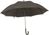 UMBRELLA RAIN 27IN BLK DELUXE