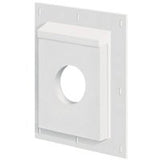 BUILDERS EDGE 3SMU811TW4 Mounting Block, 14-1/4 in L, 11-9/16 in W, Fiber Cement, White