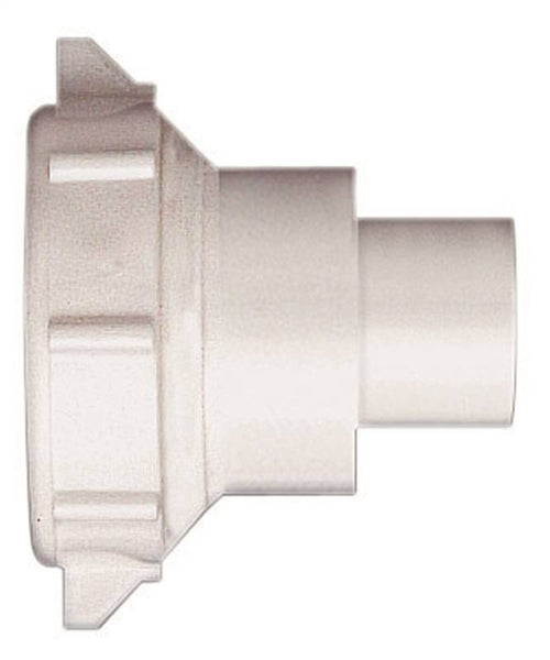 Plumb Pak PP55-8W Reducing Coupling, 1-1/2 x 1-1/4 in, Slip Joint, Polypropylene, White