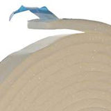 Frost King L34IH Foam Tape, 3/8 in W, 17 ft L, 1/4 in Thick, Polyfoam, White