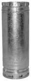 AmeriVent 6E12 Type B Gas Vent Pipe, 6 in OD, 12 in L, Galvanized Steel