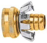 Gilmour C34F Hose Repair Coupler, 3/4 in, Female, Brass