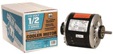 Dial 2204 Evaporative Cooler Motor, 0.5 hp, 1-Phase, 115 V, 1/2 in Dia Shaft, Clockwise Shaft Rotation