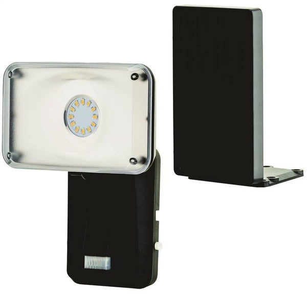 Heath Zenith HZ-1931-BK Motion Activated Security Light, 120 V, LED Lamp, 430 Lumens Lumens, 5000 K Color Temp