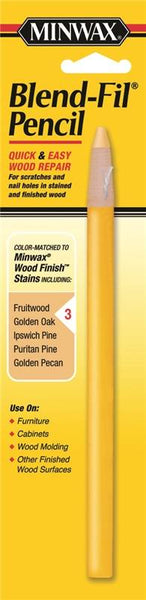 Minwax Blend-Fil 11003000 Wood Filler Pencil, Solid, #3