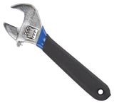 Vulcan JL149063L Adjustable Wrench, 6 in OAL, 1.04 in Jaw, Steel/Vinyl, Chrome, Non-Slip Handle