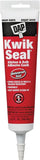 DAP KWIK SEAL 18001 Adhesive Caulk, White, -20 to 150 deg F, 5.5 oz Tube