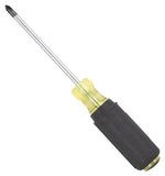 Vulcan MP-SD12 Screwdriver, #2 Drive, Phillips Drive, 8-1/4 in OAL, 4 in L Shank, Rubber Handle