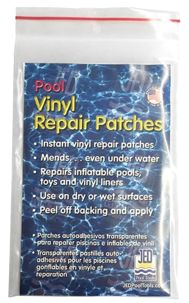 JED POOL TOOLS 35-240 Repair Patch, Pressure-Sensitive