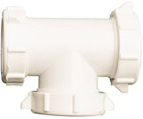 Plumb Pak PP20556 Coupling Tee, 1-1/2 in, PVC