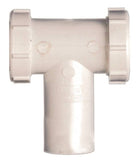 Plumb Pak PP20667 Center Outlet and Tailpiece, 1-1/2 in, Slip-Joint, Plastic, White