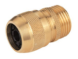 Landscapers Select GB8123-1(GB9210) Hose Coupling, 5/8 in, Male, Brass, Brass