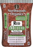 Northwoods Organics WNW03250 Decorative Mulch, Red Bag