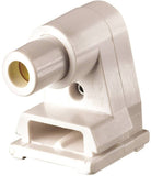 Leviton 2536 Lamp Holder, 1000 V, 660 W, Thermoplastic Housing Material, White