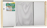 Frost King W.B. Marvin AWS1537 Window Screen, 15 in L, 21 to 37 in W, Aluminum