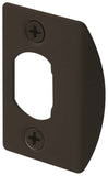 Defender Security E 2516 Latch Strike, 2-1/4 in L, 1-7/16 in W, Steel, Bronze