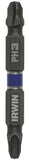 IRWIN 1870984 Power Bit, #3 Drive, Phillips Drive, 1/4 in Shank, Hex Shank, 2-3/8 in L, High-Grade Steel