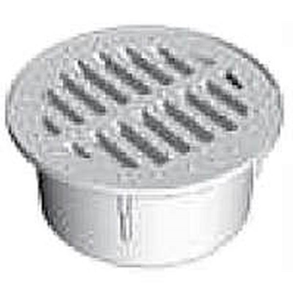 DrainTech 0330SDG Drop-In Drain Grate, Polyethylene