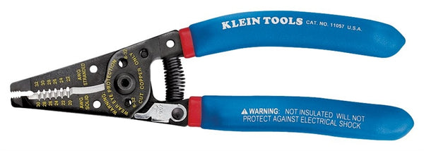 Klein-Kurve 11057 Wire Stripper, 20 to 32 AWG Wire, 20 to 30 AWG Solid, 22 to 32 AWG Stranded Stripping, 7-1/8 in OAL