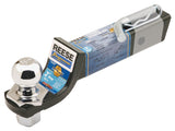 REESE TOWPOWER 21542 Interlock Towing Starter Kit, Steel, Black/Chrome, Powder-Coated