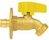 Apollo Valves EPXSCV1234 Garden Hose Bibb, 1/2 x 3/4 in Connection, PEX x MGHT, Brass Body