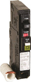 Square D QO QO115CAFIC Circuit Breaker, AFCI, 15 A, 1 -Pole, 120 V, Fixed Trip, Plug Mounting