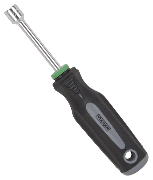 Vulcan MC-SD34 Nut Driver, 11/32 in Drive, 7 in OAL, Cushion-Grip Handle, 3 in L Shank, Magnetic Tip, PP & TPR Handle