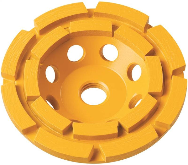 DeWALT DW4772 Grinding Wheel, 4 in Dia, 5-8-11 in Arbor, Diamond Abrasive