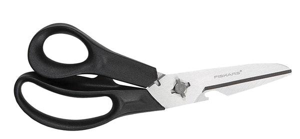 FISKARS 356922-1009 Multi-Purpose Garden Shear, 9 in OAL, Stainless Steel Blade, Comfort Grip, Ergonomic Handle