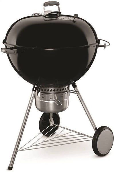 Weber Original Kettle 16401001 Premium Charcoal Grill, 508 sq-in Primary Cooking Surface, Black