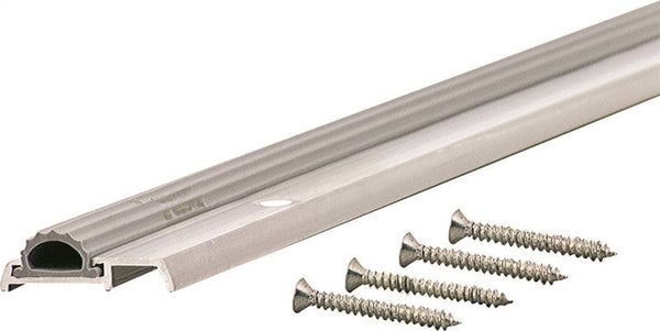 M-D 08243 Mini Threshold, 36 in L, 1-3/8 in W, Aluminum
