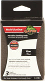 Gator 4155 Sanding Pad, 4 in L, 3 in W, 150 Grit, Fine, Aluminum Oxide Abrasive